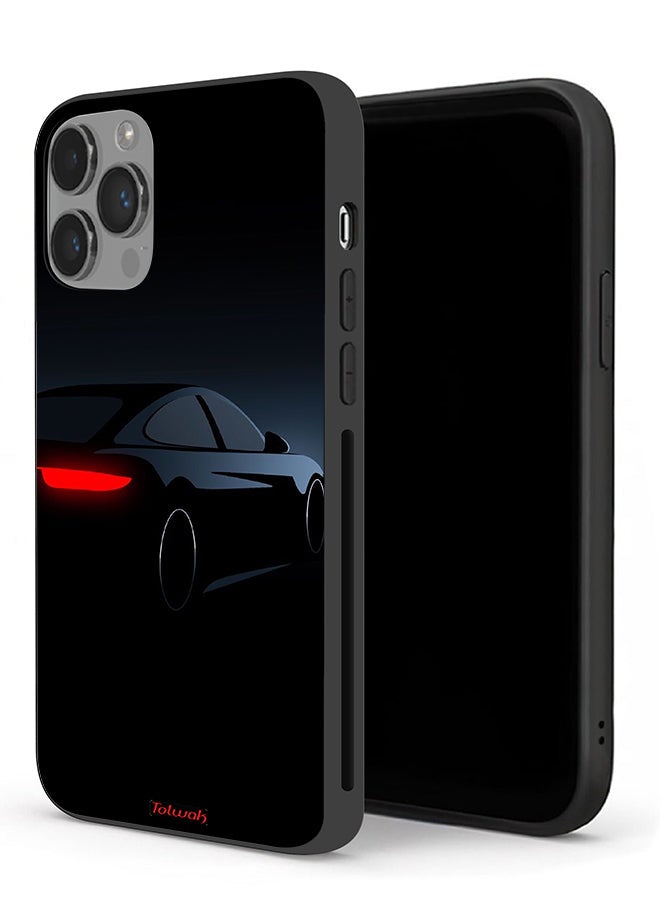 Tolwak Apple iPhone 14 Pro Max Protective Case Dark Car - Image 1