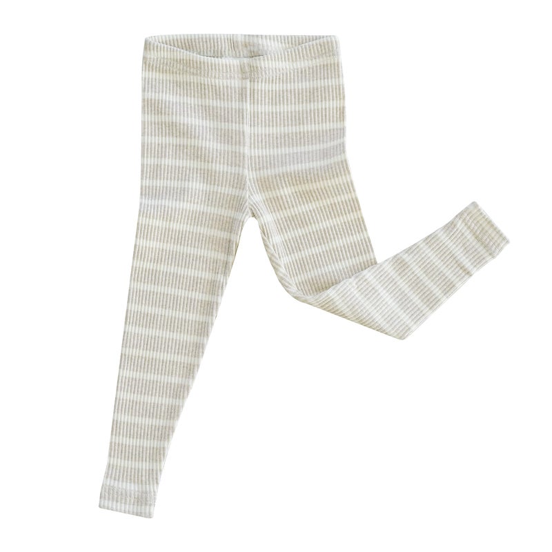 AVAUMA Baby Boys Girls Pajama Set Kids Cute Toddler Snug fit Pjs Cotton Sleepwear (Stripe_Beige 3T) - Image 4