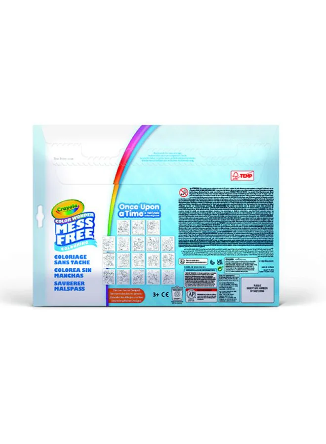 Crayola Color Wonder Set Once Upon A Time Coloring Book With 4 Markers