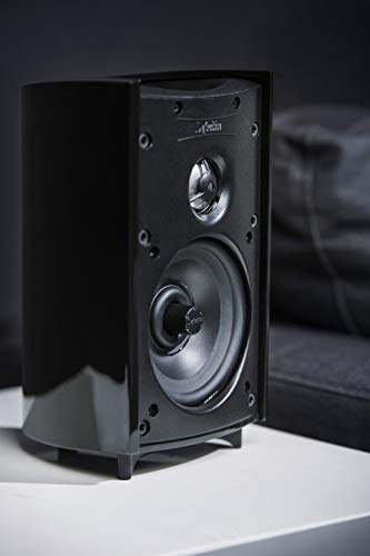 Definitive Technology ProMonitor 800-2-Way Satellite or Bookshelf Speaker for Home Theater Speaker System | Easy Mounting (Single, Black) - Image 2