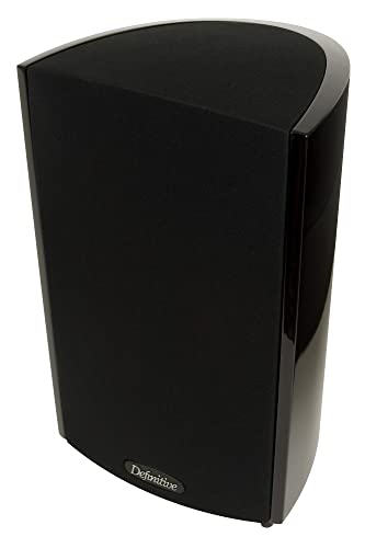Definitive Technology ProMonitor 800-2-Way Satellite or Bookshelf Speaker for Home Theater Speaker System | Easy Mounting (Single, Black) - Image 1