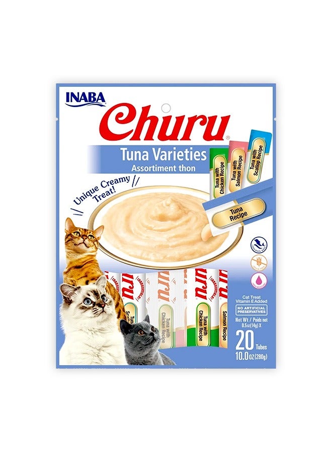 INABA Churu Tuna Varieties - 20 Tubes - Image 1