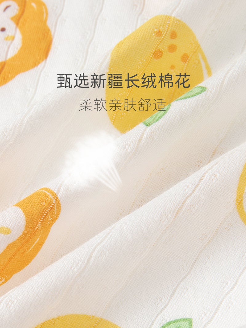 Newborn Baby''s Vest Boys'' Inner Wear Base Girls'' Sling Children''s Vest Pure Cotton Summer Thin Summer Dress - Image 5