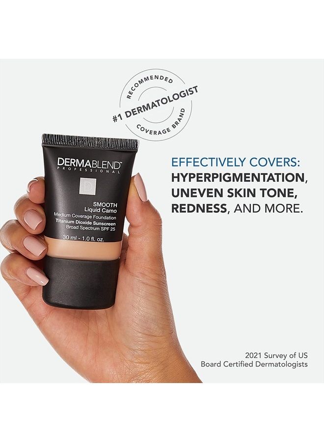 Dermablend أساس سائل ناعم مع واقي شمس SPF 25، 30N جمل، 1 أونصة سائلة. - Image 5