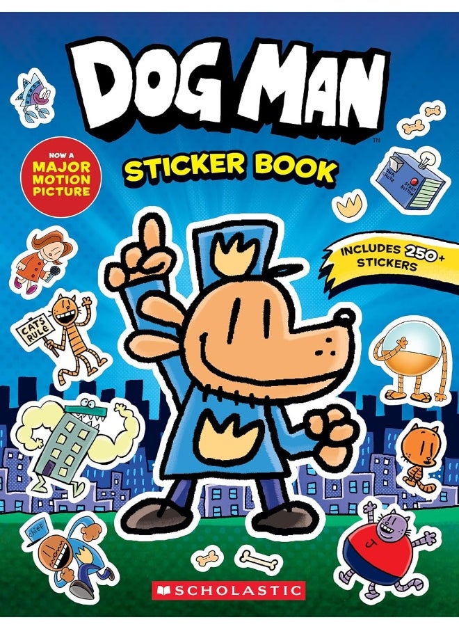 Scholastic Dog Man: Official Sticker Book 
