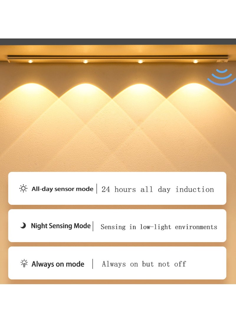 Loquat Cabinet Light USB Rechargeable Motion Sensor Led Light For Kitchen Wardrobe Cabinet Lighting 40cm - Image 2