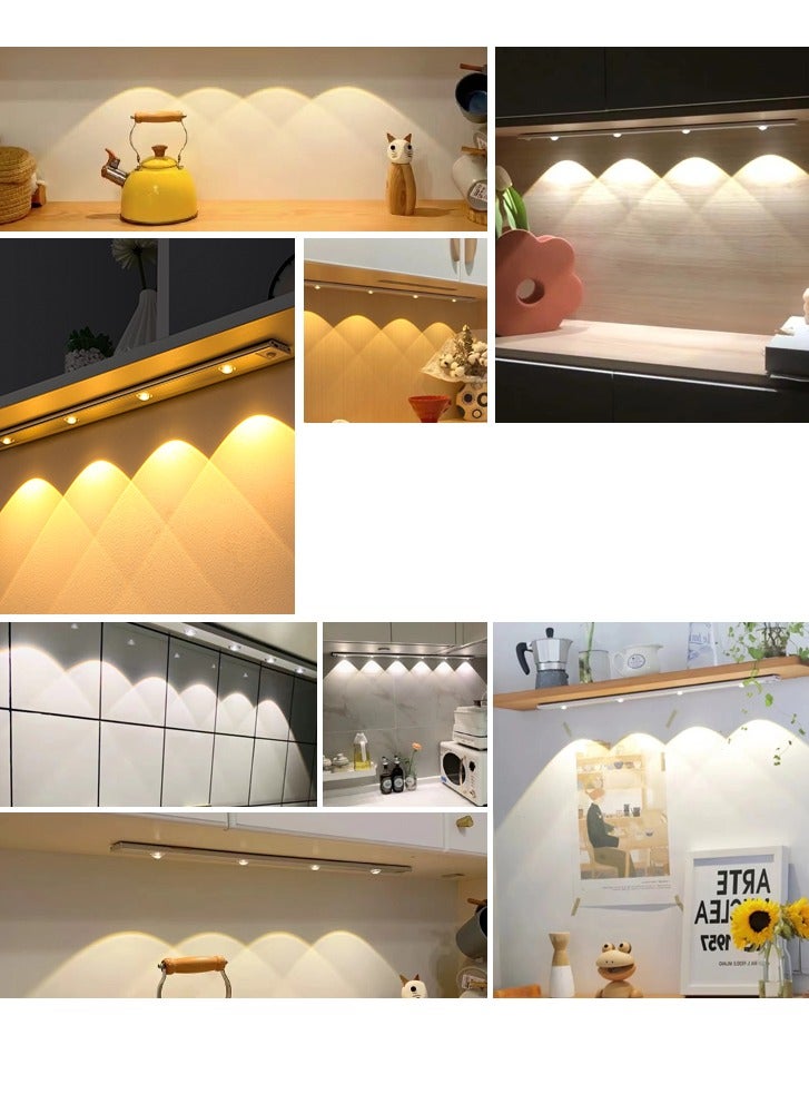 Loquat Cabinet Light USB Rechargeable Motion Sensor Led Light For Kitchen Wardrobe Cabinet Lighting 40cm - Image 5