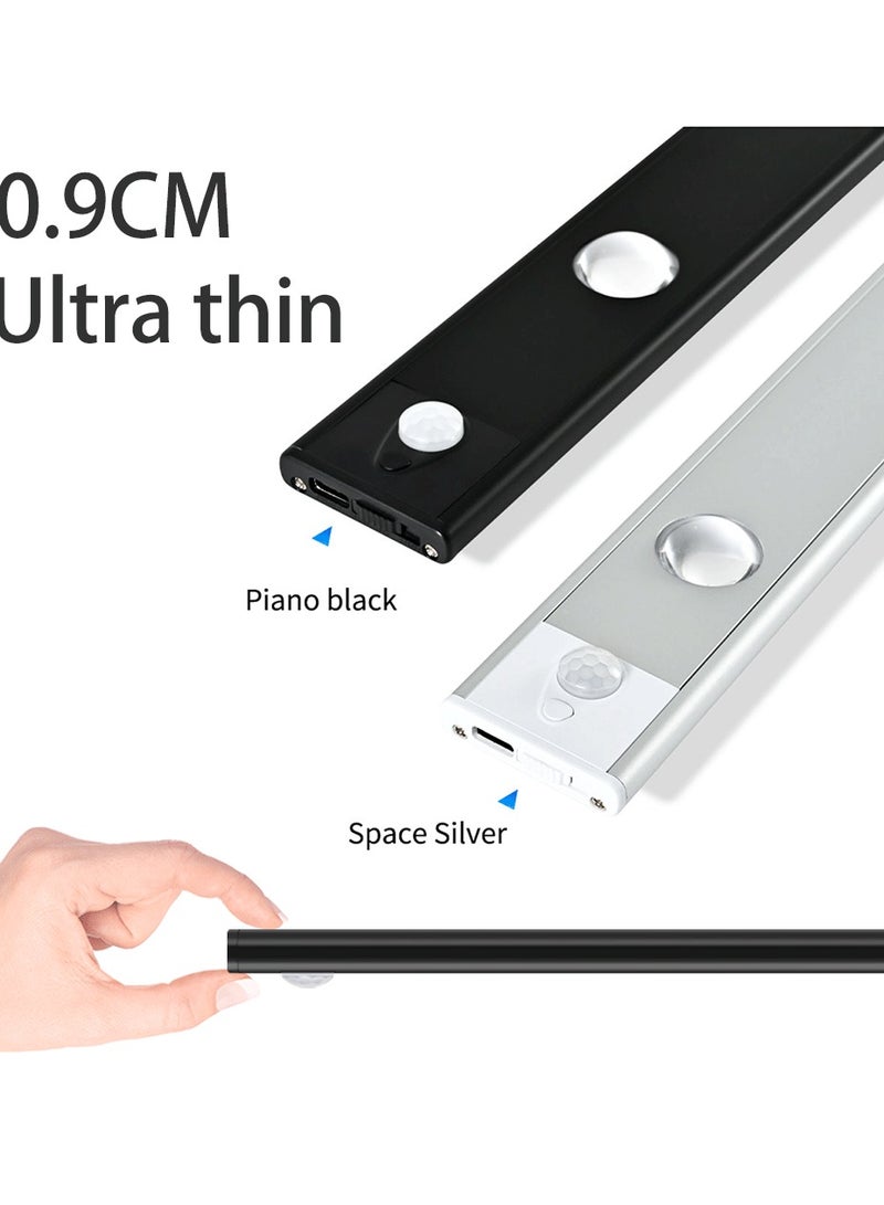 Loquat Cabinet Light USB Rechargeable Motion Sensor Led Light For Kitchen Wardrobe Cabinet Lighting 40cm - Image 3
