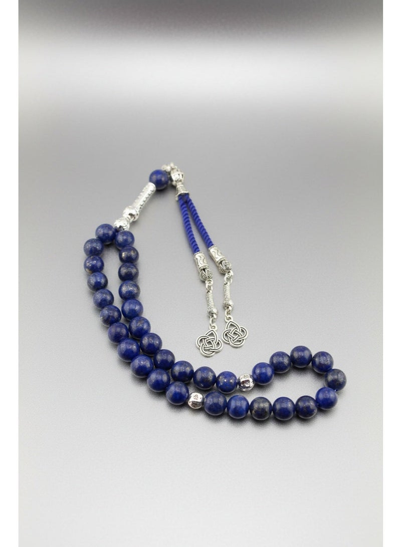 Kamins Collection Premium Round Lapis Prayer Beads - Image 4