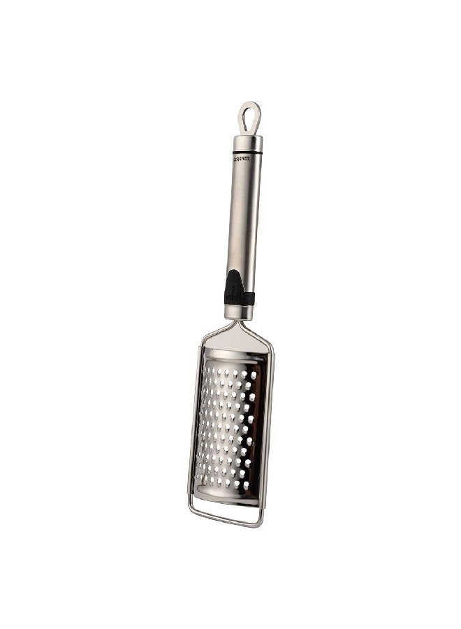 BERGNER Gizmo High Quality Stainless Steel Classic Grater Silver 24 x 6 cm BG-3225 - Image 1