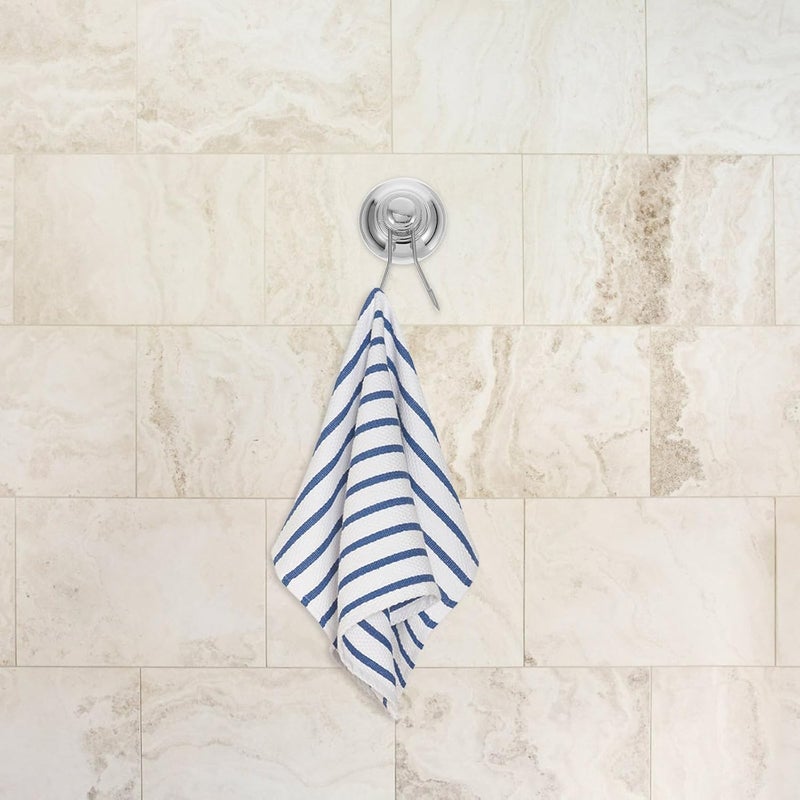Wall-Mounted Stainless Steel Suction Cup Hook, Universal Bathroom and Kitchen Hanger for Towels and Clothes, Vacuum Seal Hook for Shower and Room Organization - Image 4