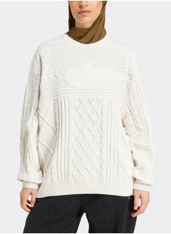 Adidas Trefoil Knitted Sweatshirt  - Image 3