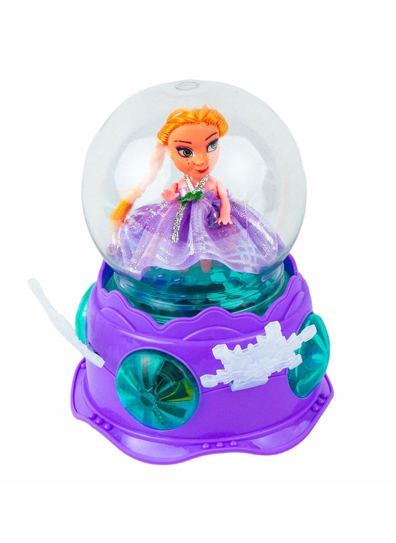 Ramadan Crescent Frozen The Spinning Pretty Baby Ramadan Lantern - H08-001  - Image 1