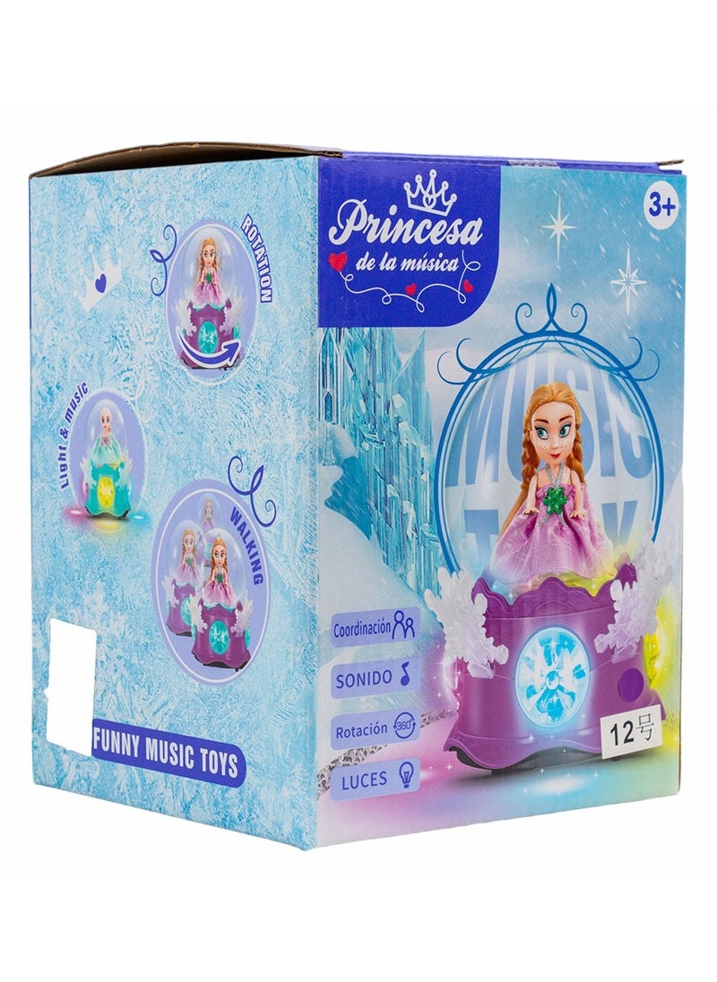 Ramadan Crescent Frozen The Spinning Pretty Baby Ramadan Lantern - H08-001  - Image 3