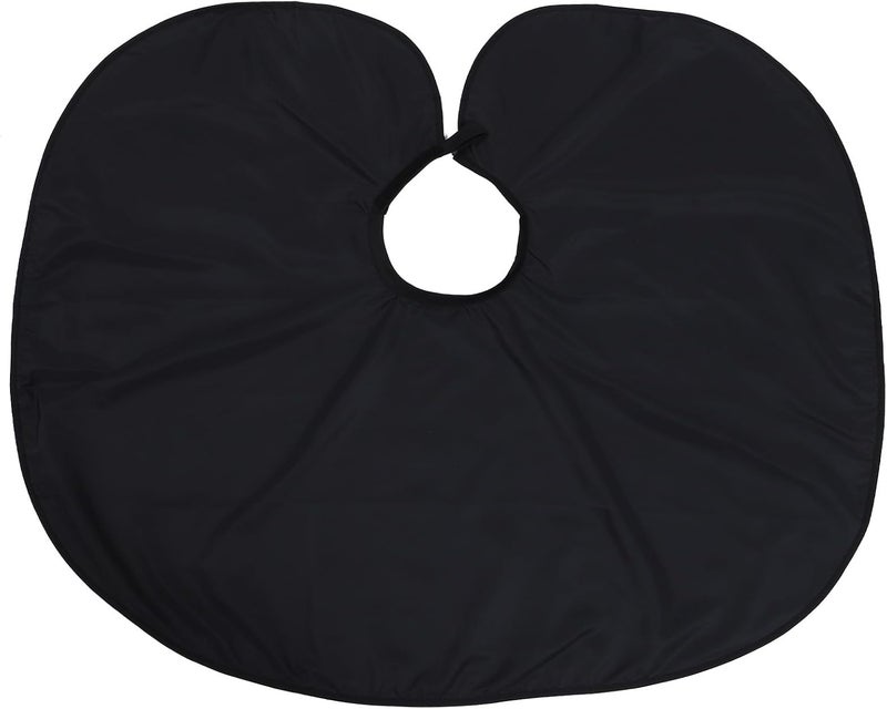 Salon Hair Cutting Cape and Hair Dye Shawl Black Lightweight Barber Cape for Professional Salon and Hairdressing Use - Image 1