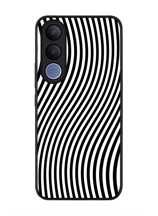 Stylizedd For vivo V70 FE Case,Slim fit Camera Protection, Shockproof Thin Phone cover  - Zebra Lines - Image 1