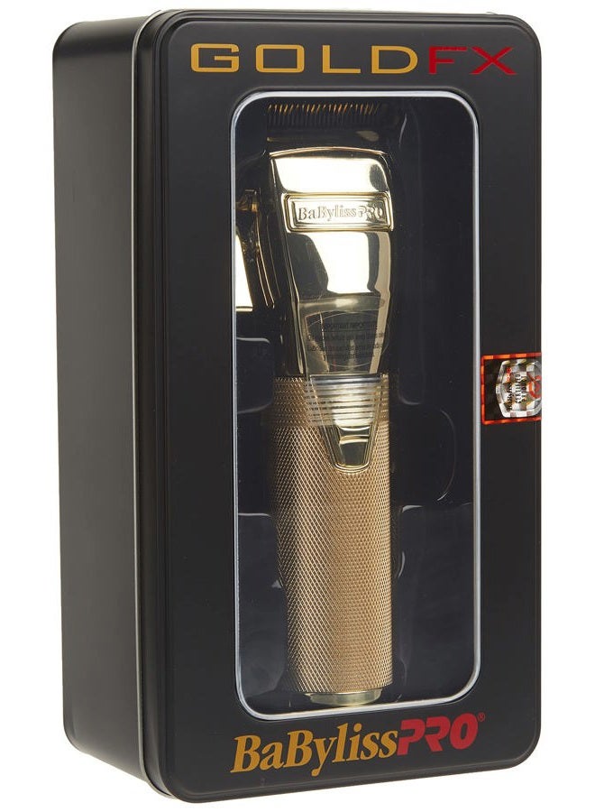 BaBylissPRO Barberology Hair Clipper For Men FX870G GOLDFX Cord/Cordless Professional Hair Clipper - Image 3
