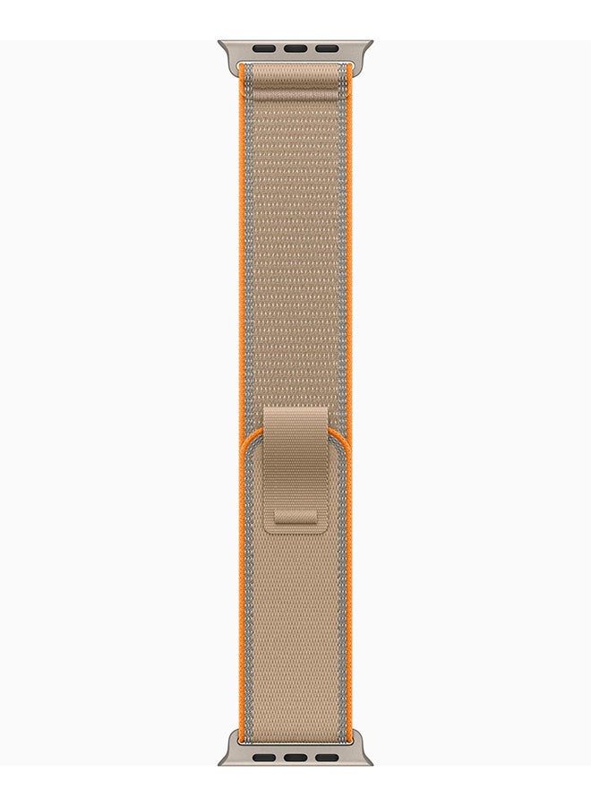 Apple Watch Ultra 4 GPS + Cellular (Middle East Version) Natural Titanium Case With Sand Trail Loop Small/Medium - Image 3