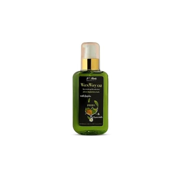 Wax Way Waxing Removal Oil with Jojoba, 150 ml