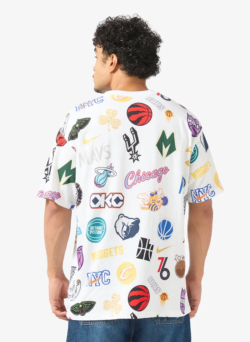 Nike Nba T31 All-Over Print Short Sleeve T-Shirt