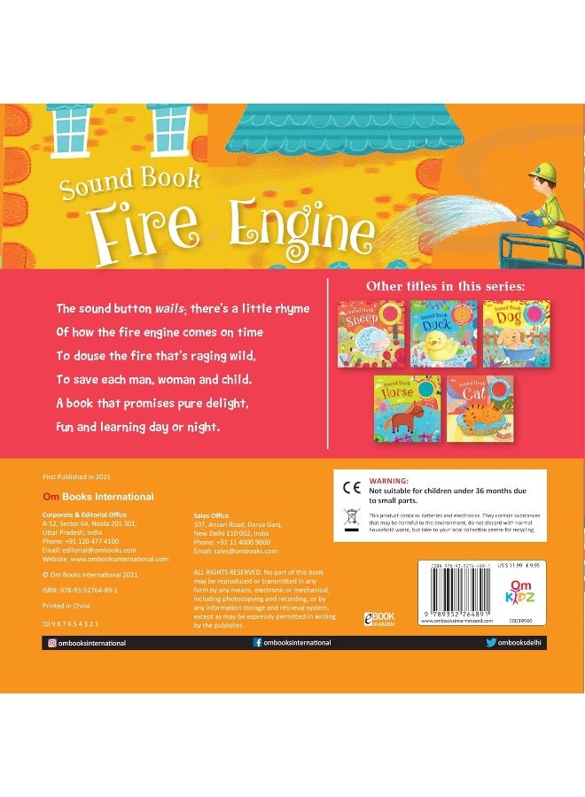 SOUND BOOK FIRE ENGINE - Image 2