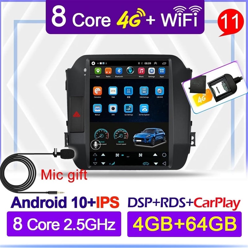 Wivplex 2Din Car Android Multimedia Player for Sportage - Image 2