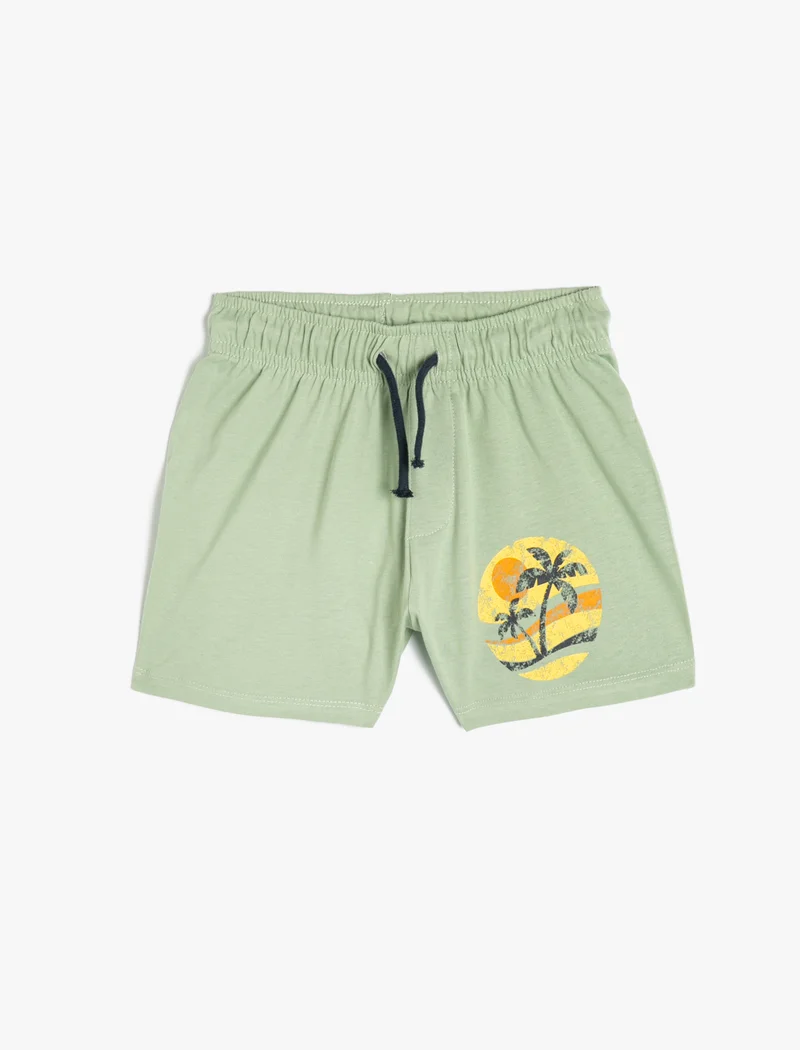 كوتون Cotton Printed Shorts
