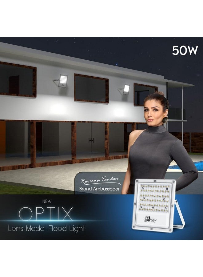 Murphy Lens Model LED 50W LED Flood Light, IP65 Rated Outdoor Light Pack of 1 (Cool White, BIS Approved) - Image 5