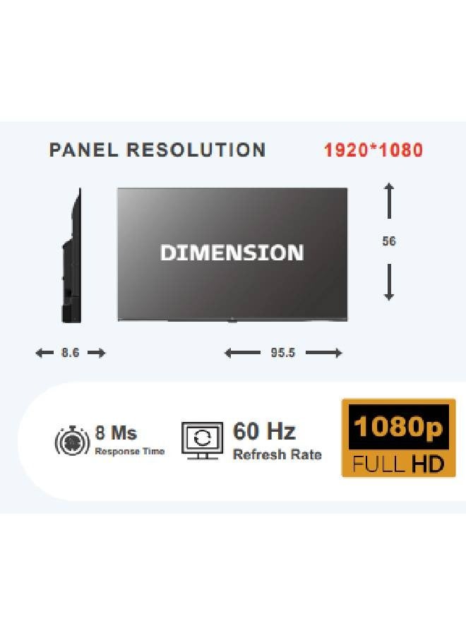 MTC 43 Inches- Smart Screen -WebOS - FHD - with Free Stand - MTCFHD43SWOS - Image 3