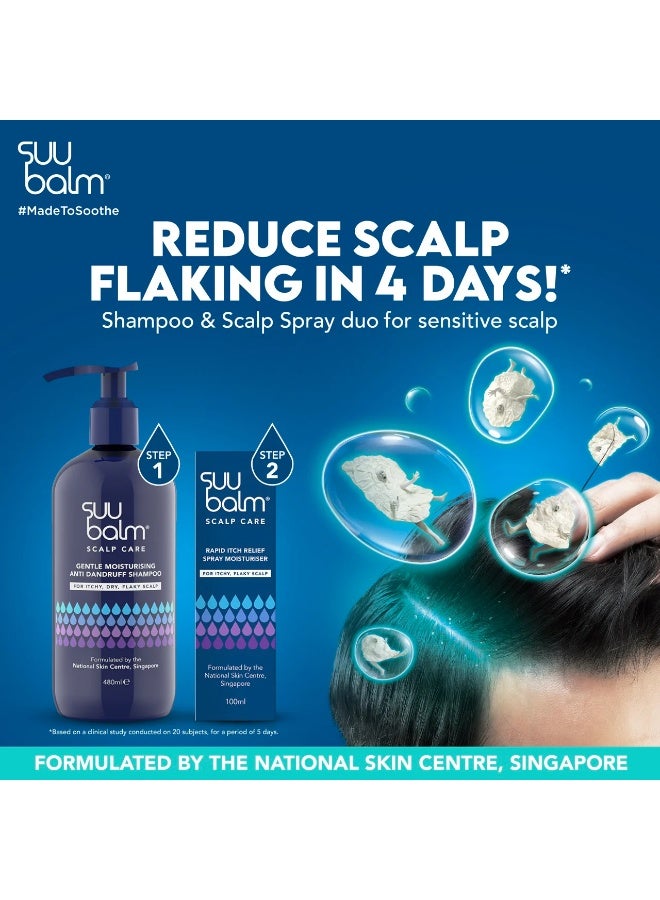 Suu Balm Gentle Moisturising Anti-Dandruff Shampoo - Image 4
