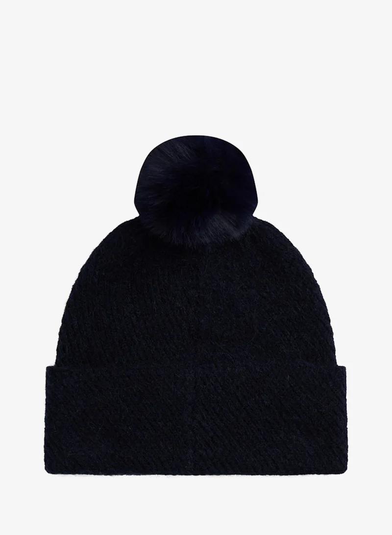 تومي هيلفيغر Pom Pom Beanie