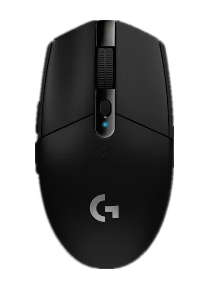 LOGI Logitech G304 Lightspeed wireless gaming mouse,HERO Sensor,Zero smoothing/acceleration/filtering,200 – 12,000 DPI,6 Programmable Button,250h Battery Life,On-Board Memory,Black  - Image 1