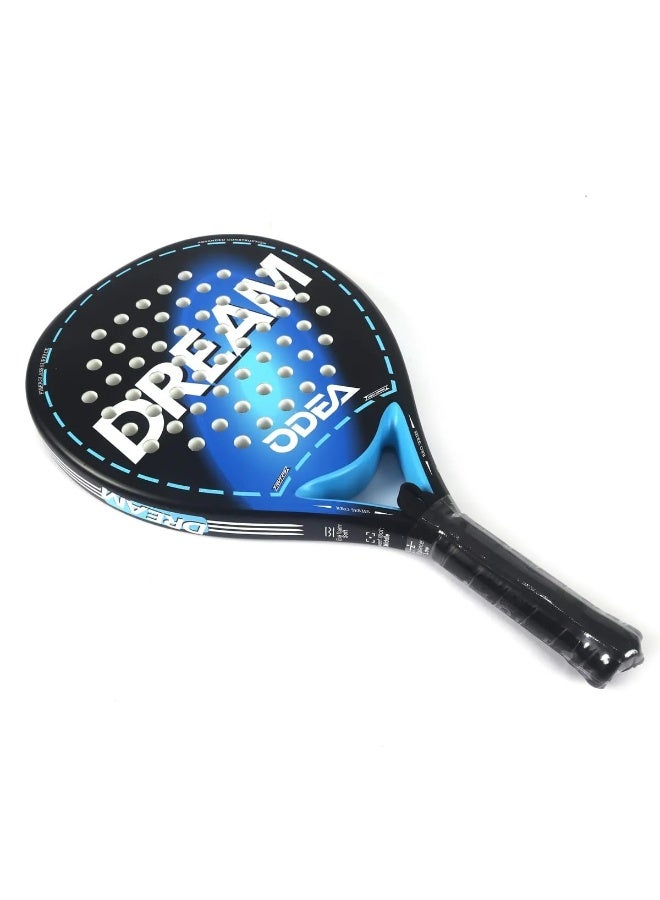 أوديا مضرب البادل أوديا دريم - للمستوى المتوسط والمتقدم - نواة من إسفنج EVA الناعم - إطار من الكربون - باللونين الأسود والأزرق - Image 1