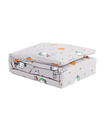 Berkshire Blanket Peanuts Halloween Fall Themed Sheet Sets Red Baron with Ghosts Twin - Image 3
