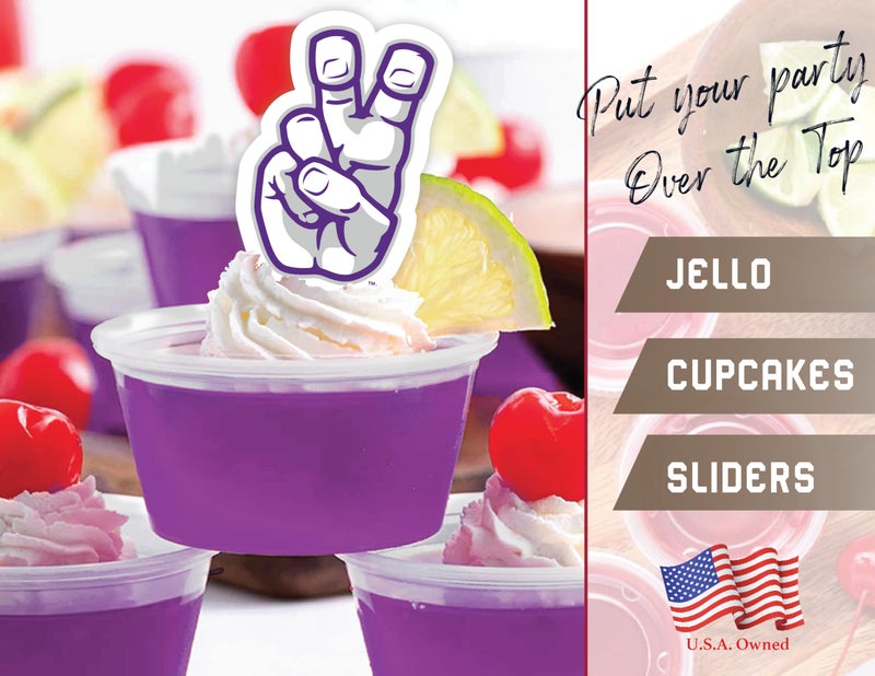 PartyKandy TCU Horned Frogs Cupcake Toppers (24 Pcs) Texas Christian University Party Supplies for Football Tailgating  Birthday  Graduation Party Decorations TCU Merch (TCU Horned Frogs) - Image 4