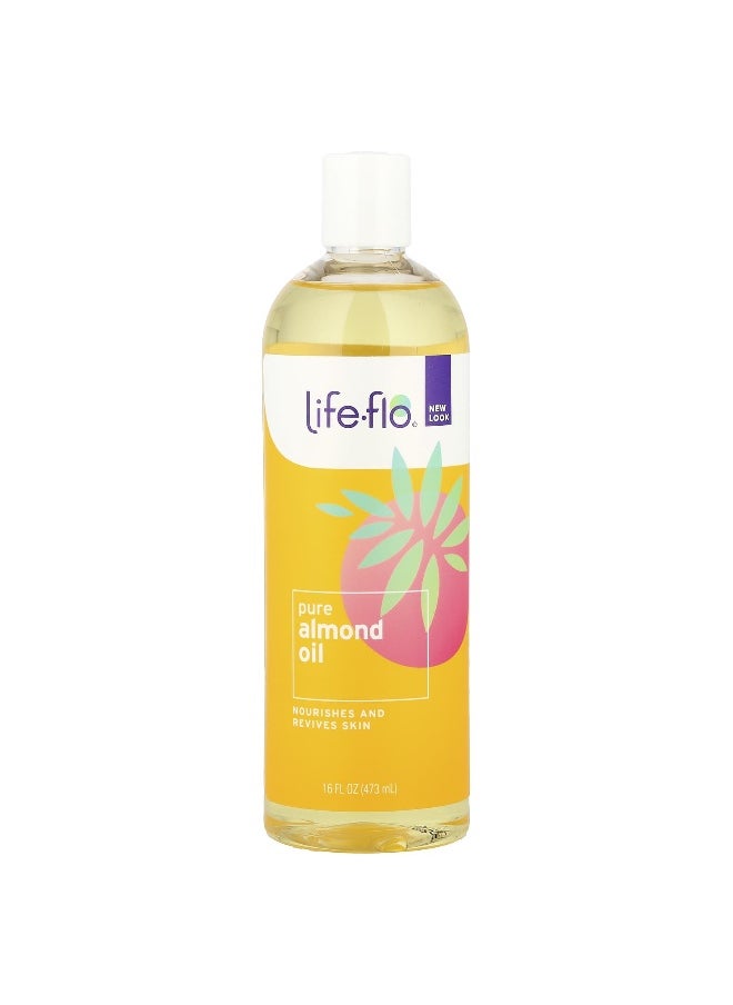 Life-flo Life-flo, Pure Almond Oil, 16 fl oz (473 ml)  - Image 1