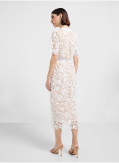 ELLA Lace Shirt Dress  - Image 2