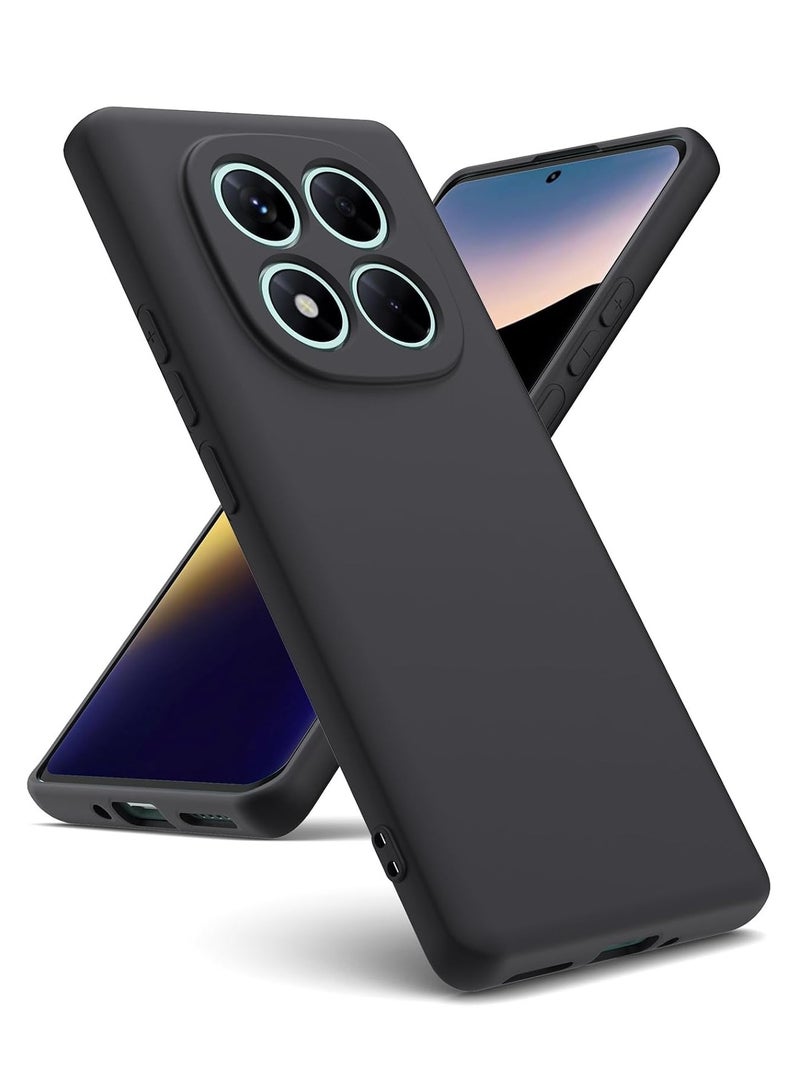 BORTONY Xiaomi POCO X7 5G Case Cover Liquid Silicone with Microfiber Lining Case Anti-Scratch Shockproof Protective Back Cover Slim Soft TPU For Xiaomi POCO X7 5G - Image 1