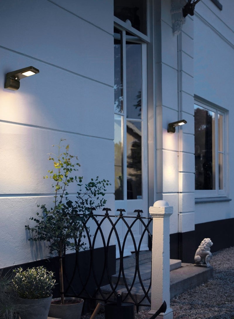 Target bright solar wall light outdoor garden yard layout wall lamp home courtyard security lamp (3000K) - Image 4