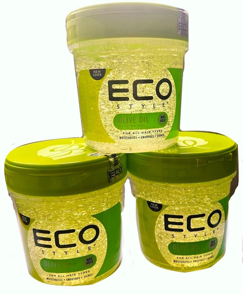 Eco Styler Professional Olive Oil Styling Gel – Maximum Hold, 12oz - Image 3