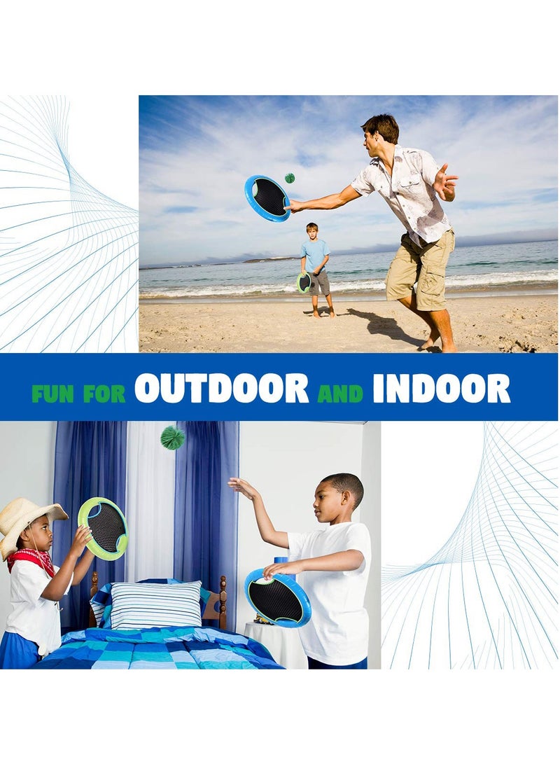 Portable Toss and Catch Ball Set for Kids and Adults, Perfect for Indoor and Outdoor Activities, Ideal for Beach, Pool, Backyard, Playground, Lawn, and Park Games  - Image 3