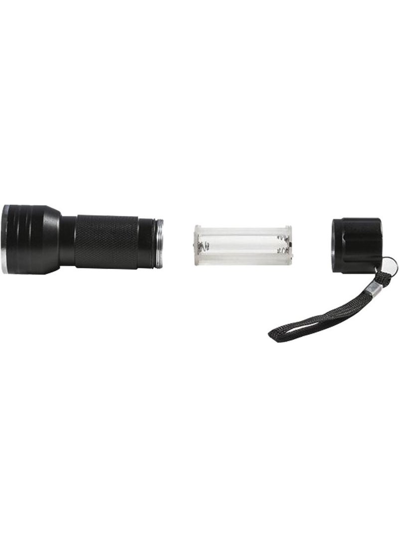 BYR Powermaster PM-6351 UV Ray 21 LEDs 10 cm Metal Case Battery Operated Flashlight [ tek]  - Image 4