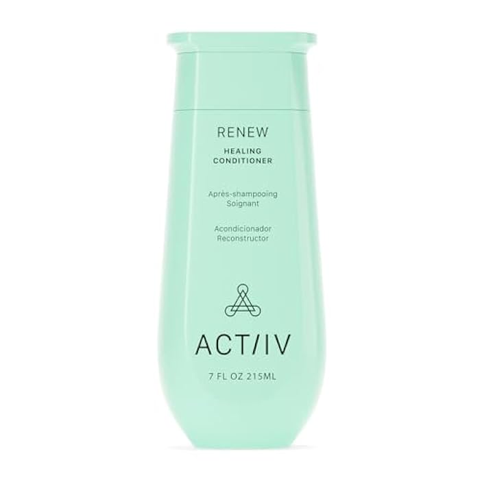 ACTIIV بلسم الشفاء ACTIIV Renew (للجنسين) | يحسن مظهر الشعر، يرطب ويقوي الشعر، يشفي الشعر التالف والمُعالج بشكل مفرط، نباتي، آمن للألوان، لجميع أنواع الشعر - Image 1