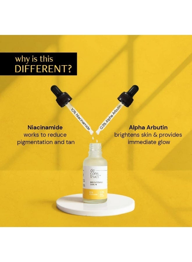 Deconstruct Brightening Serum with 10% Niacinamide Serum with 0.3% Alpha Arbutin - Image 5