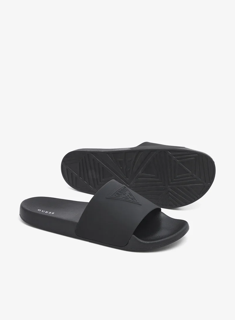 GUESS  Logo Detailed Slides for Men | Best Price UAE