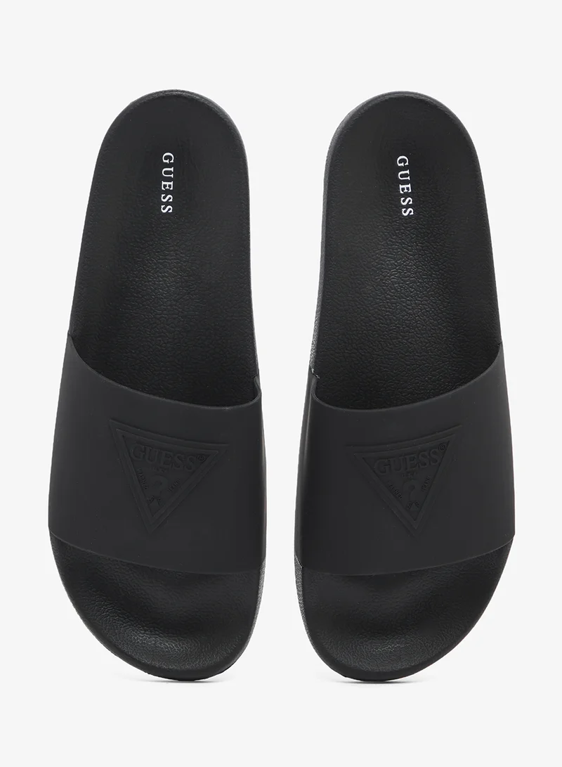 GUESS  Logo Detailed Slides for Men | Best Price UAE