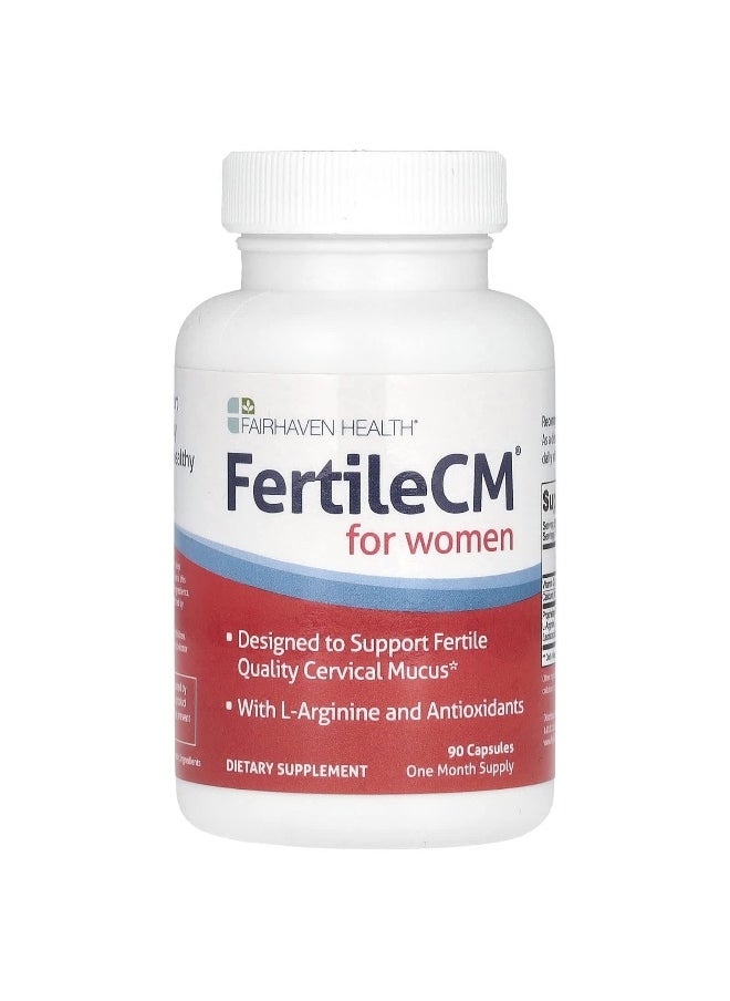fairhaven health Fairhaven Health, FertileCM for Women, 90 Capsules  - Image 1