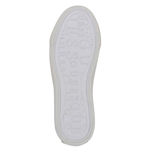 Guess Women's JELEXA Sneaker, Light Natural/Black Logo 111, 9.5 - Image 4