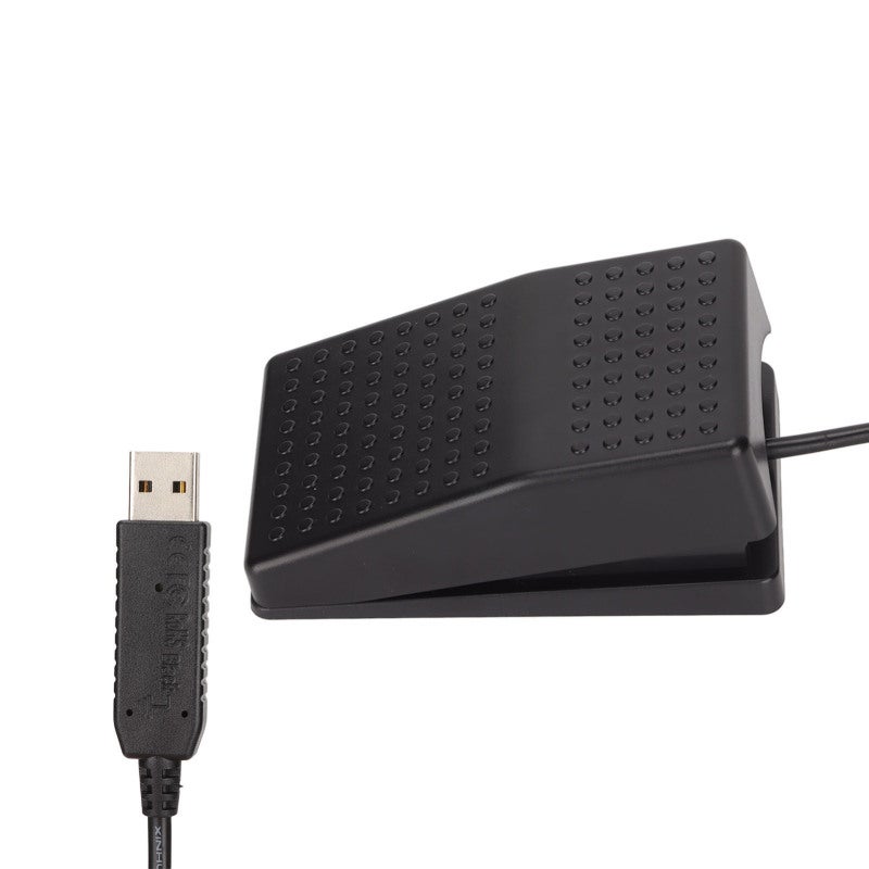 دواسة قدم USB قابلة للبرمجة HID بلوحة مفاتيح وفأرة بدواسة واحدة - مفاتيح ميكانيكية متينة للألعاب والنسخ الصوتي والتحكم بالوسائط - Image 5