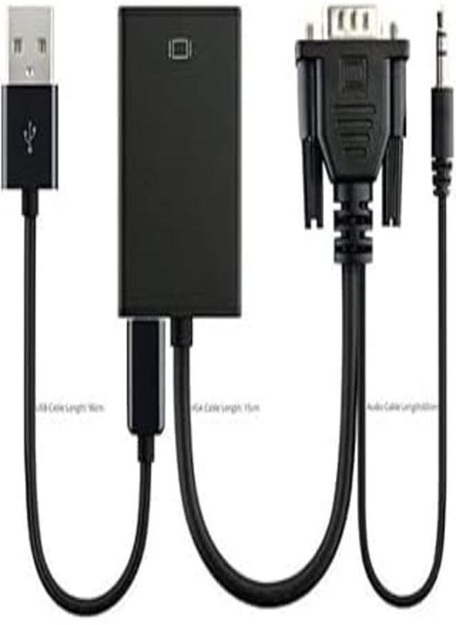 Generic - Vega to HDMI 1080P HD Converter - Black - Image 1